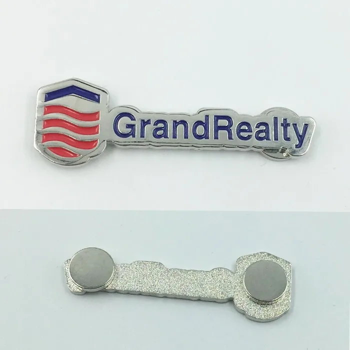 Custom Magnet Soft Enamel Pin Badges  With Magnet Back