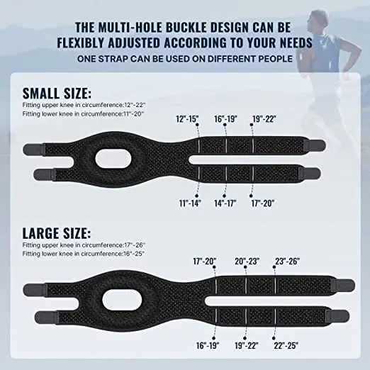 Fspg Dual Patella Tendon Support Straps For Meniscus Tear Patella Knee