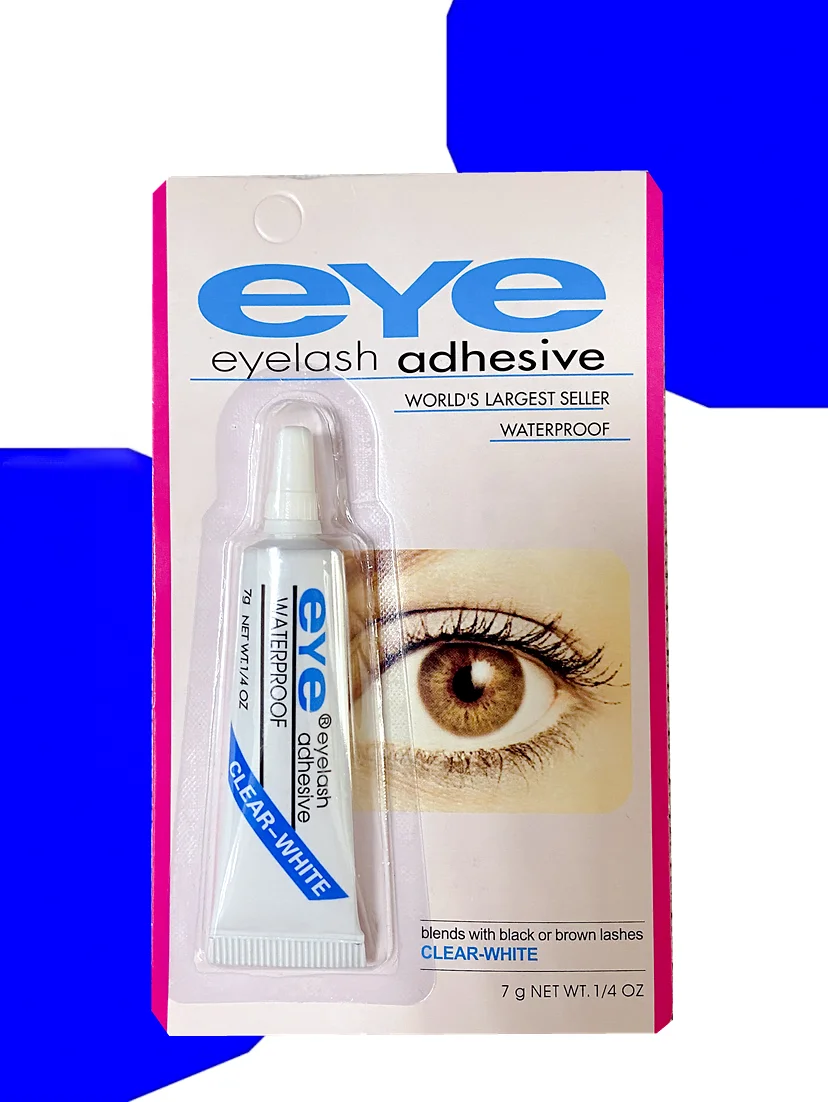 Customized Waterproof Adhesive Strip Black Color Eyelash Glue For False