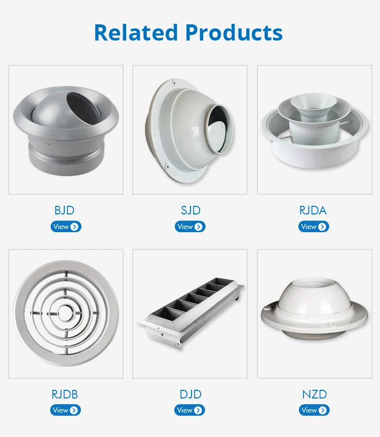 Aluminum Ball Jet Diffuser - Efficient Ventilation Solutions