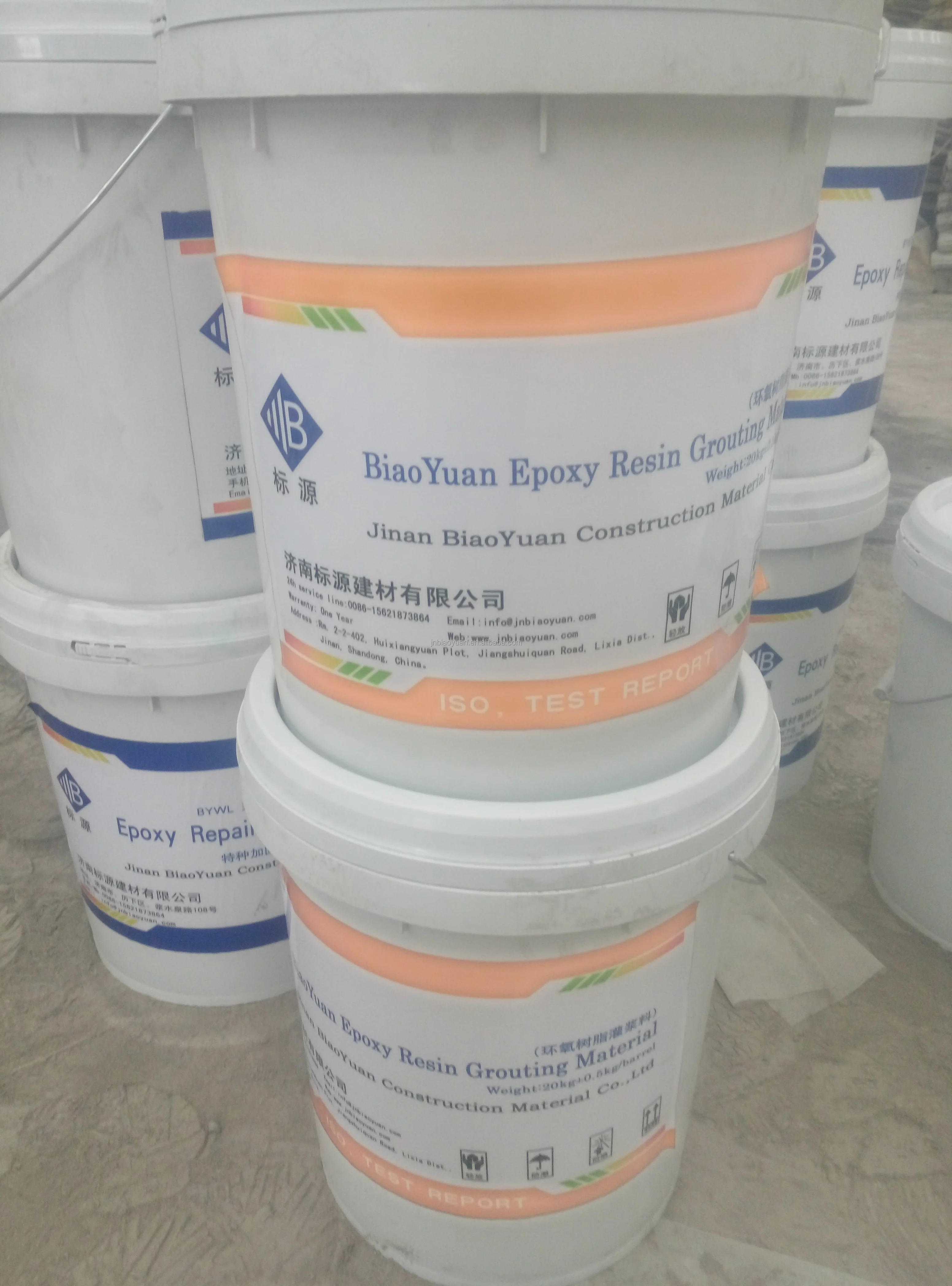 Three Component Solventfree Epoxy Resin Grout Modern Epoxy Grouting