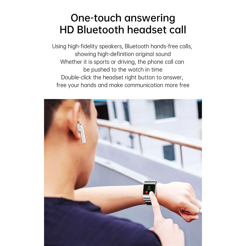 New Style Watch Earbud 2022 Hot Selling Multi Function Headphone Headset in  Bracelet 2In1 W1 M1 Smart Watch