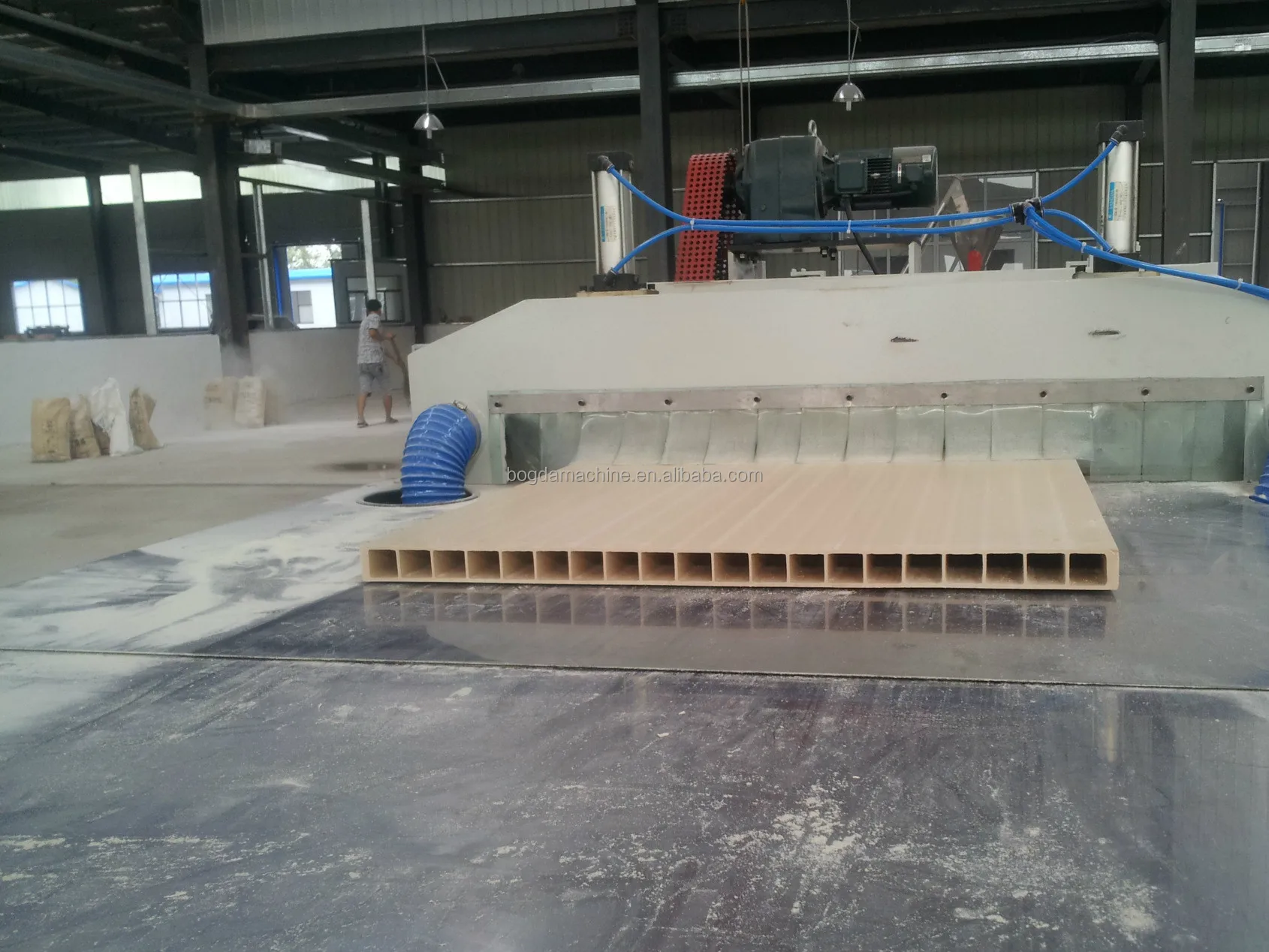 Wpc Machine Wood Plastic Composite Board Making Machine Plastic Lumber