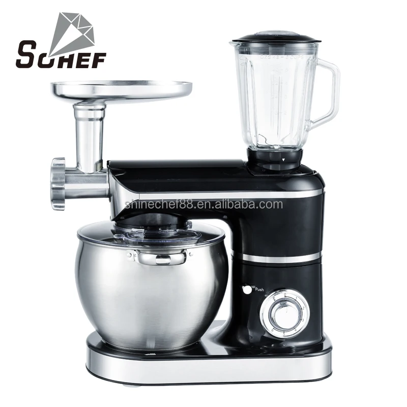 1500W Powerful Kitchen Appliances Multi Function Food Stand Mixer With 8.5L Mixing Bowl