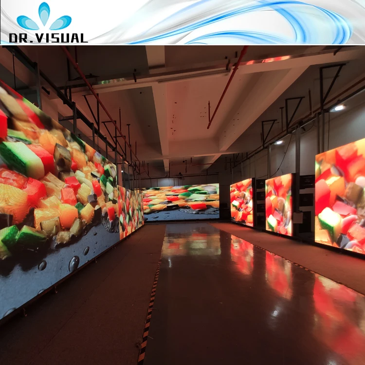 DR VISUAL LED P4 Rgb Led Modulo 64x32 Pixels Tela Smd Led Painel Led P4 in Led Display Panel Outdoor