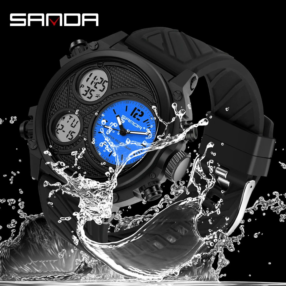 SANDA 6008 Brand Men Sports Watch| Alibaba.com