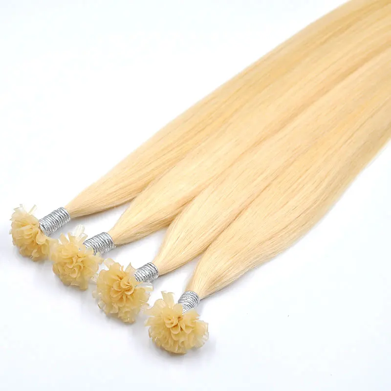 Hot selling wholesale best quality hair double drawn i tip v tip flat keratin tip hair extensions manufacture