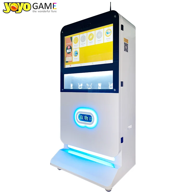 24 Hours Operation Vending Machine with 4G LTE Network Compatibility and 150-200 pcs Capacity Coin Operated Machine