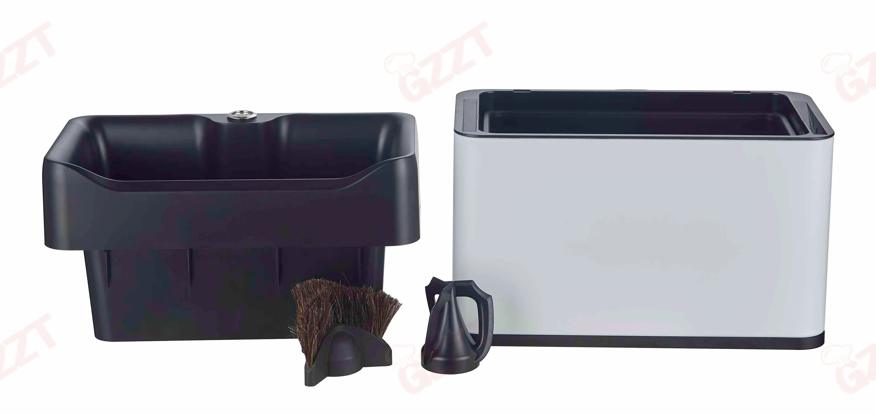 12V Full Automatic Espresso Portafilter Cleaner Commercial Electric Coffee Machine French Operating Language Power Bowl Tool