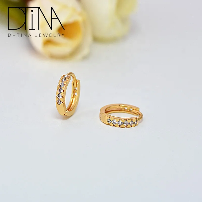 थोक बच्चों सस्ते घेरा कान की बाली बच्चों छोटे कान की बाली