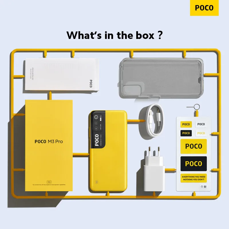Дропшиппинг глобальная версия POCO M3 Pro 5G NFC Смартфон 6 ГБ 128 dimensity 700 Octa Core 5