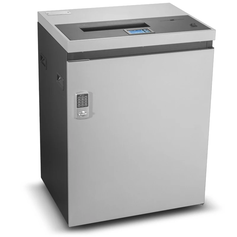 Cross Cut P-4 Document Shredder 24 Hours Non Stop Working 45 Sheets A3 Size Heavy Duty Paper Shredder Industrial