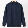 colorful Navy blue half-zip
