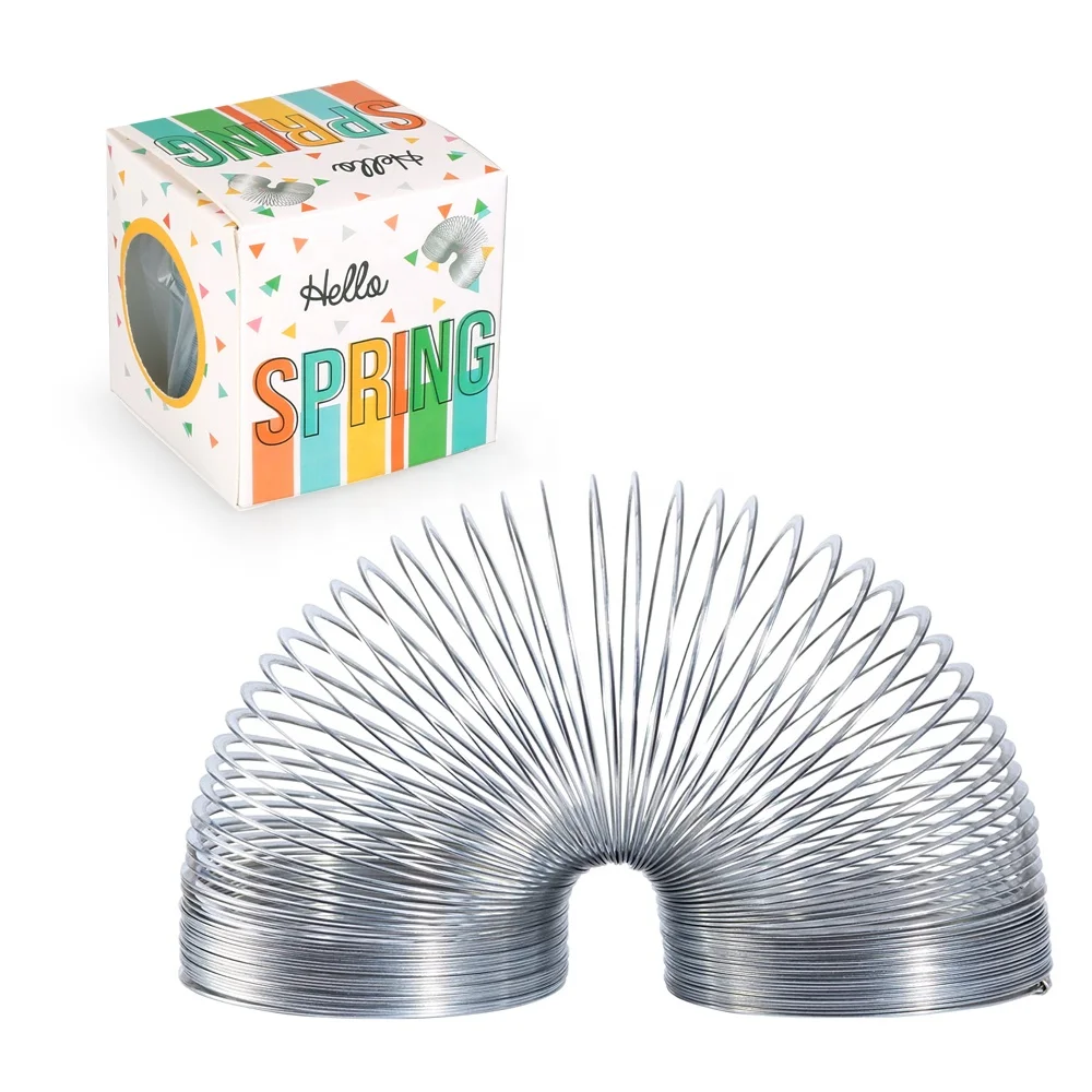 Infinity Ring Fidget Toy Classic Walking Spring Game