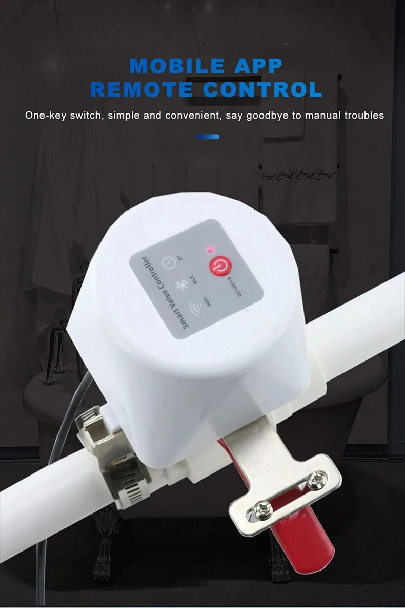Smart Water Valve Gas Valve Controller Wireless Remote Control ZigBee ...