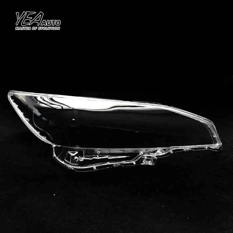 YEA AUTO Car headlight cover lens glass for toyota wish lens cover 2009 - 2015 PC lampshade clear shell