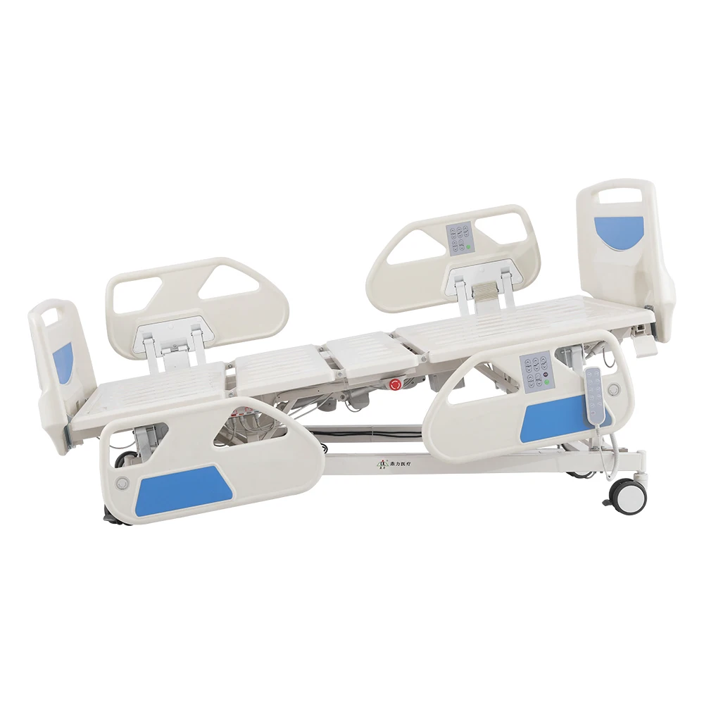 Electric Five-Function Stainless Steel Foldable Adjustable Infusion Bed Modern Hospital/School Use Digital Load Cell Medical 4