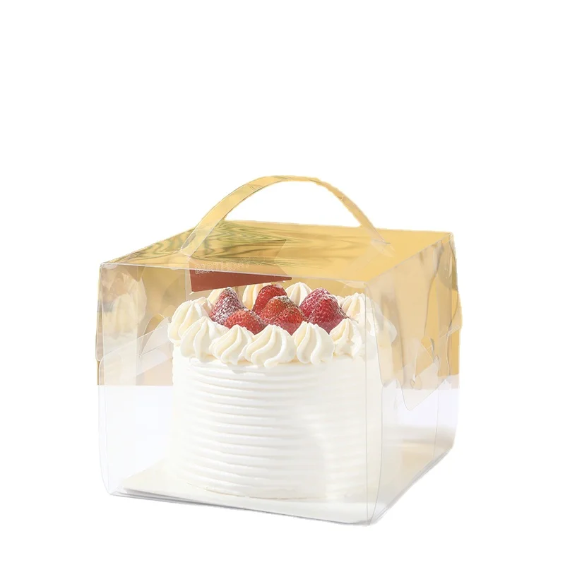 Wholesale Tall Portable Package Box Mini Bundt Cake Containers