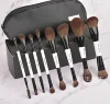 8 pièces X brosse à double extrémité avec sac transparent