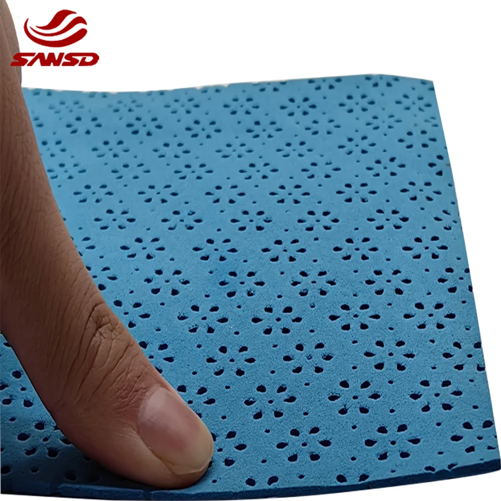 Perforated Eva Sheet Hole Eva Craft Punched Eva Foam For Make Shoes Or Slipper And Weightlifting