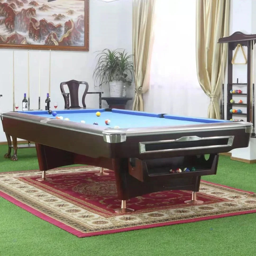 Cheap Modern 9ft Pool Table Ball Return Standard Billiard Table With ...