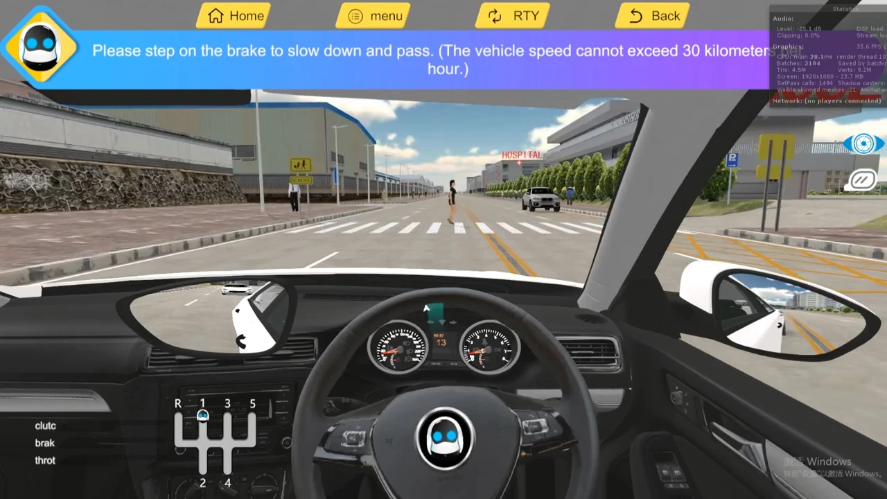 Right-hand Drive Car Simulator - Train for UK, Japan & Australia