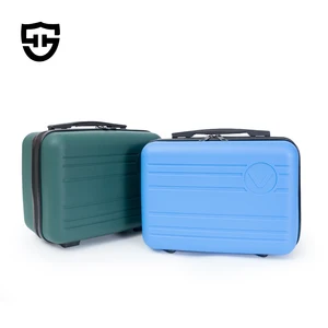 Women Make up Cosmetic Case Train Mini Luggage Multi Color 14 Inch Makeup Case Gift Box Packing Box With Handle