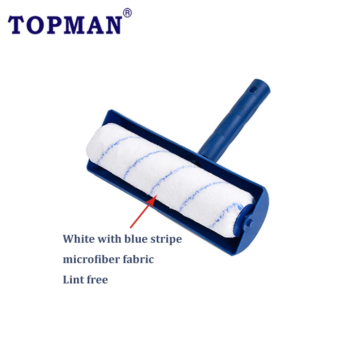 Topman 9 Inch Professional Splatter Shield Paint Roller With Microfiber