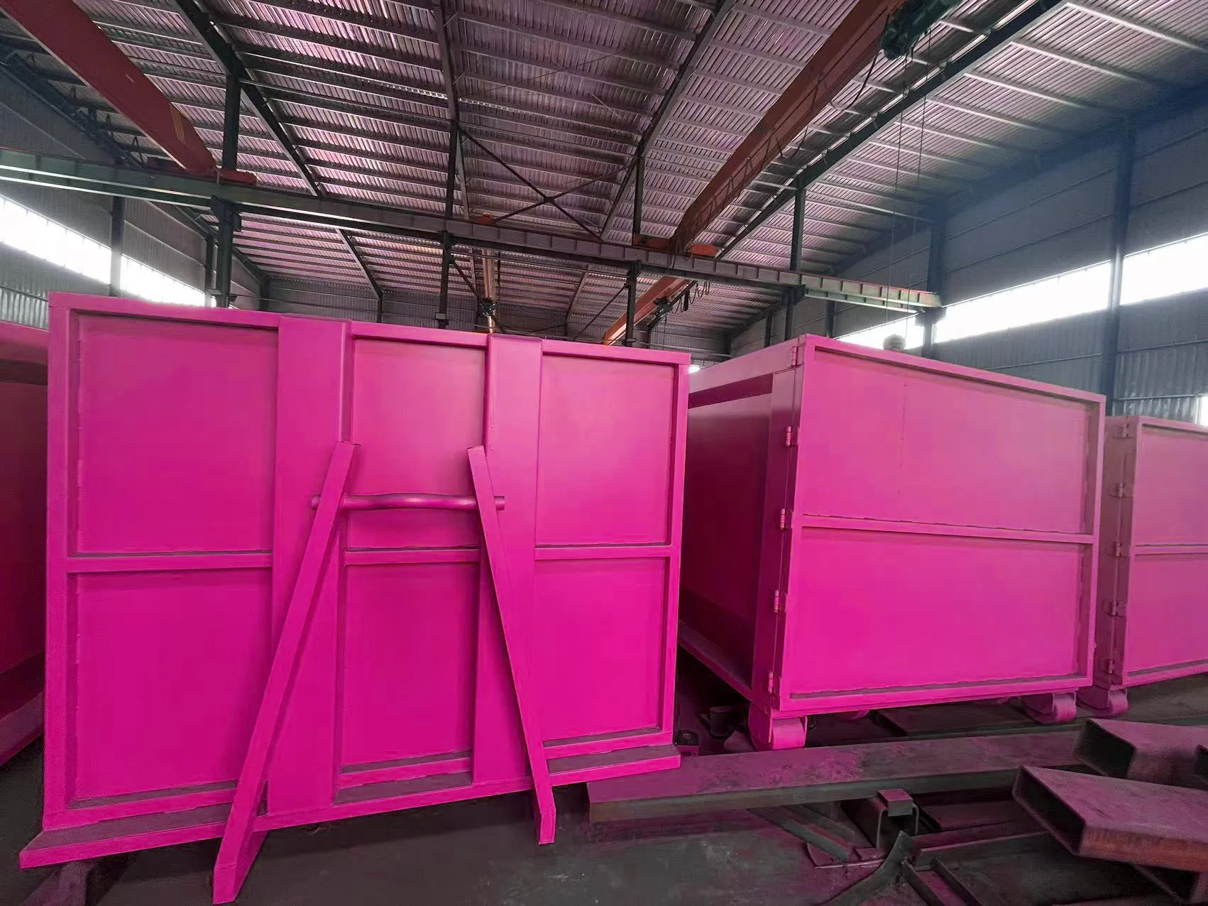 5 Yard Roll Off Dumpster Waste Management Waste Dump Container Hook