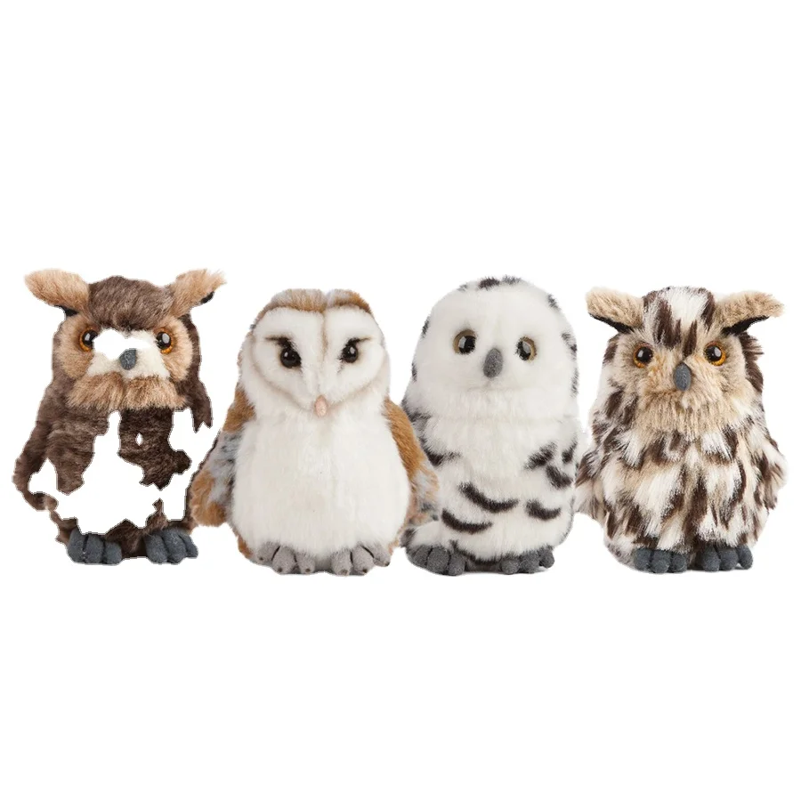 realistic lifelike owl toy