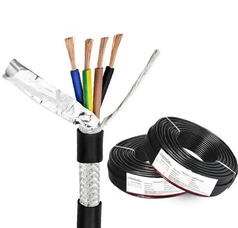High quality YSLY-JZ AC 300/500V 4/5/6/7 core  PVC insulation copper conductor low voltage flexible  control cable