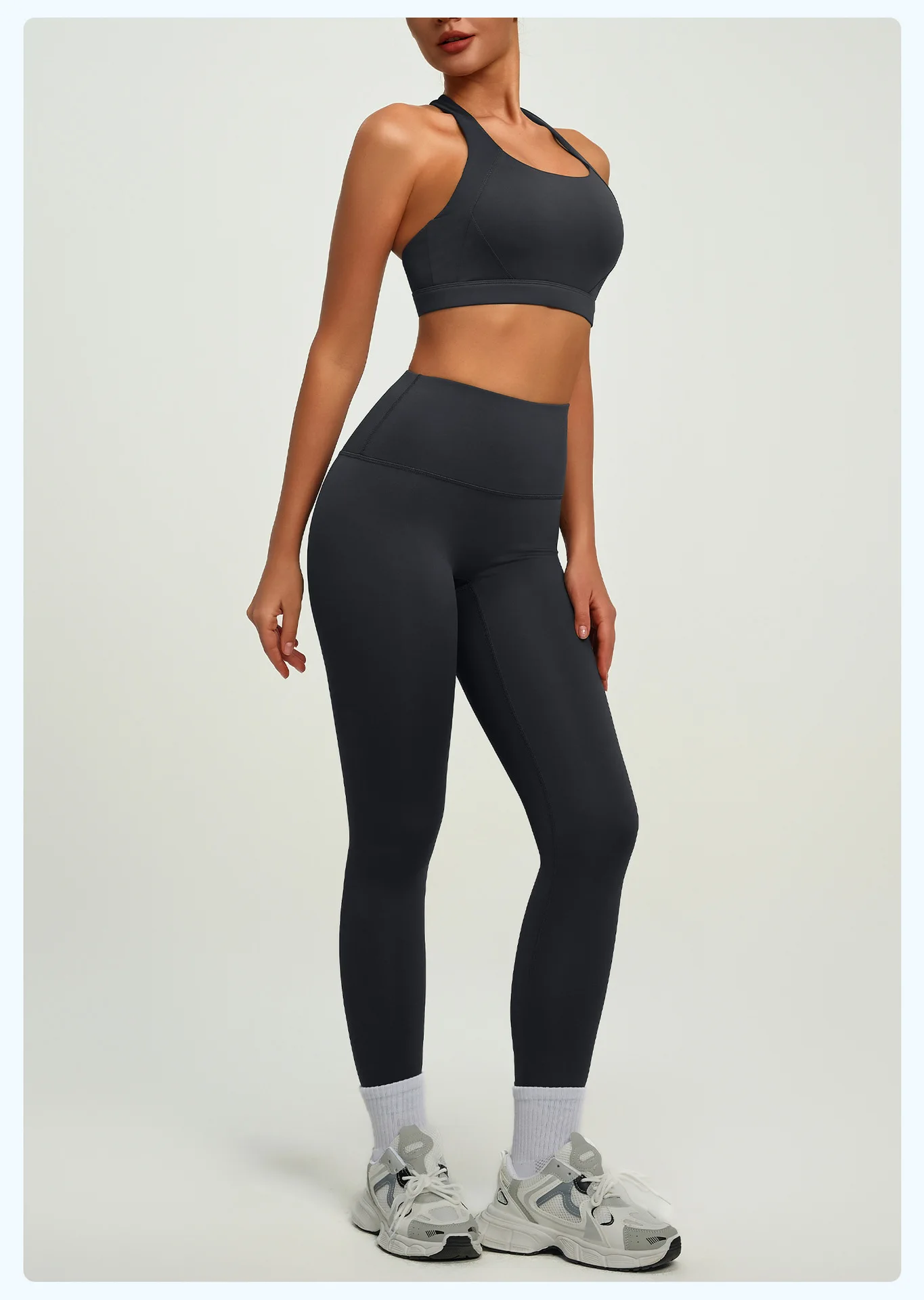 New Popular Custom Logo 2 Pcs Yoga Set for Women Activewear Set Sexy Sport Fitness Yoga tank Top Women Yoga Track Set