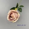 Velvet openwork rose-beige color