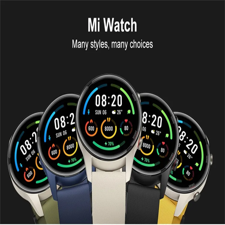 In Stock Original Mi Smart Watch Inch Color Sports Edition NFC PPG  Biosensor GPS Positioning Mi Watch