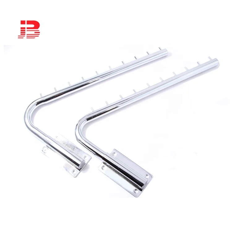 Metal Chrome Swan-Neck Hook/ Supermarket Display Shelf Hooks