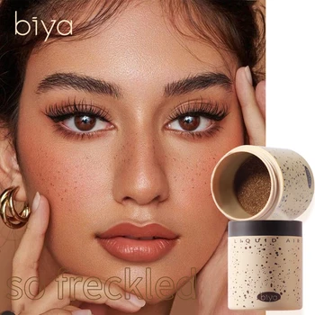 Quick Dry Freckle Makeup Cushion Stamp Waterproof and Natural Freckle Cosmetic Product for Face Beauty