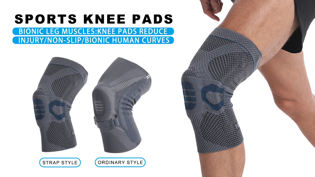 thumbnail image 2 of Breathable Silicone Knee Brace Support For Dance 2 of 13