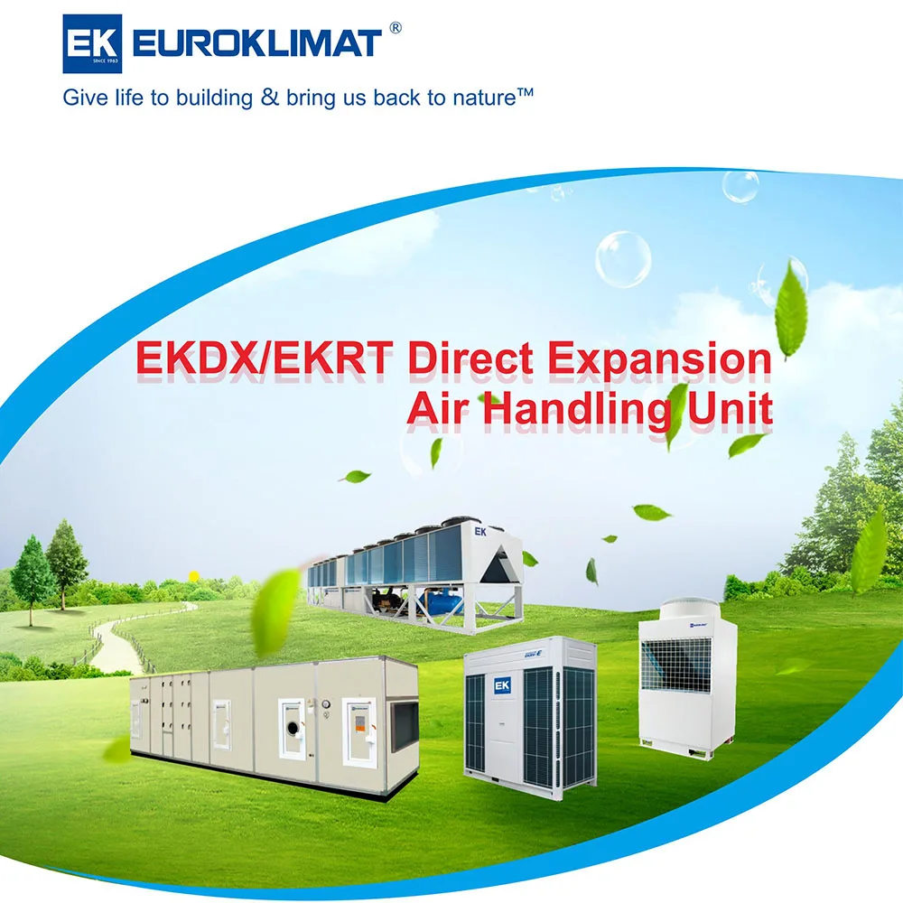 Central Air Conditioning Hvac System Clean Dx Type Air Handling Unit ...