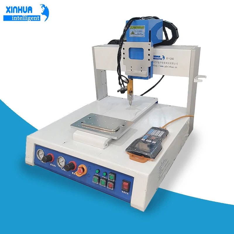 Portable 3-Axis Glue Machine Dispenser Auto Desktop Liquid Syringe Silicone & Manual Compatible Glue Dispensing Machine