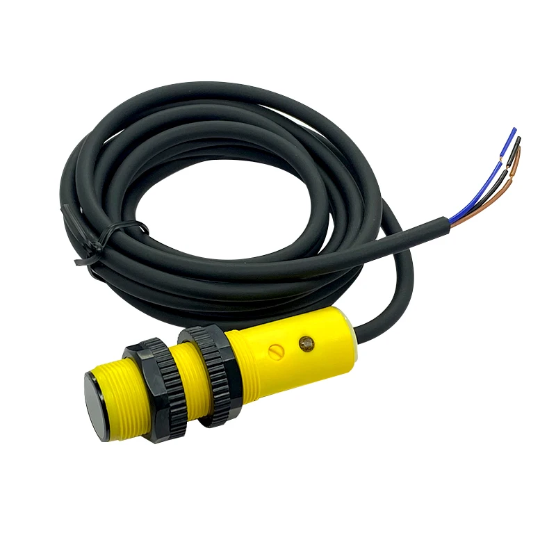 Diffusion-reflective 3 Wires DC10-30V Photoelectric Sensor Switch 40cm ...