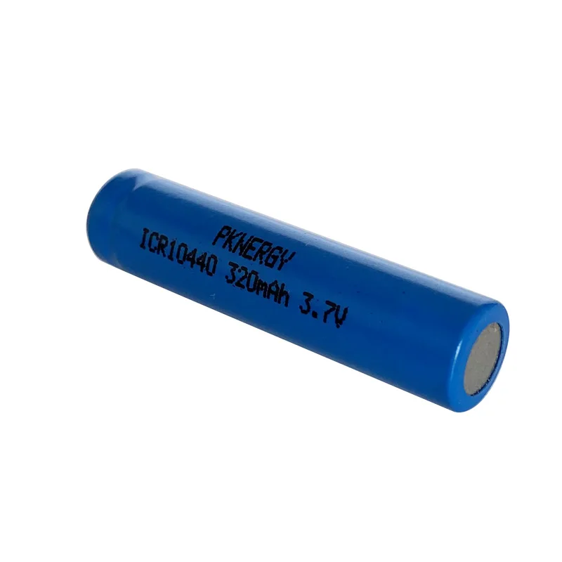 Non-toxic 3.7V 320mAh 10440 Lithium Ion Ultra High Energy Density Rechargeable  Batteries