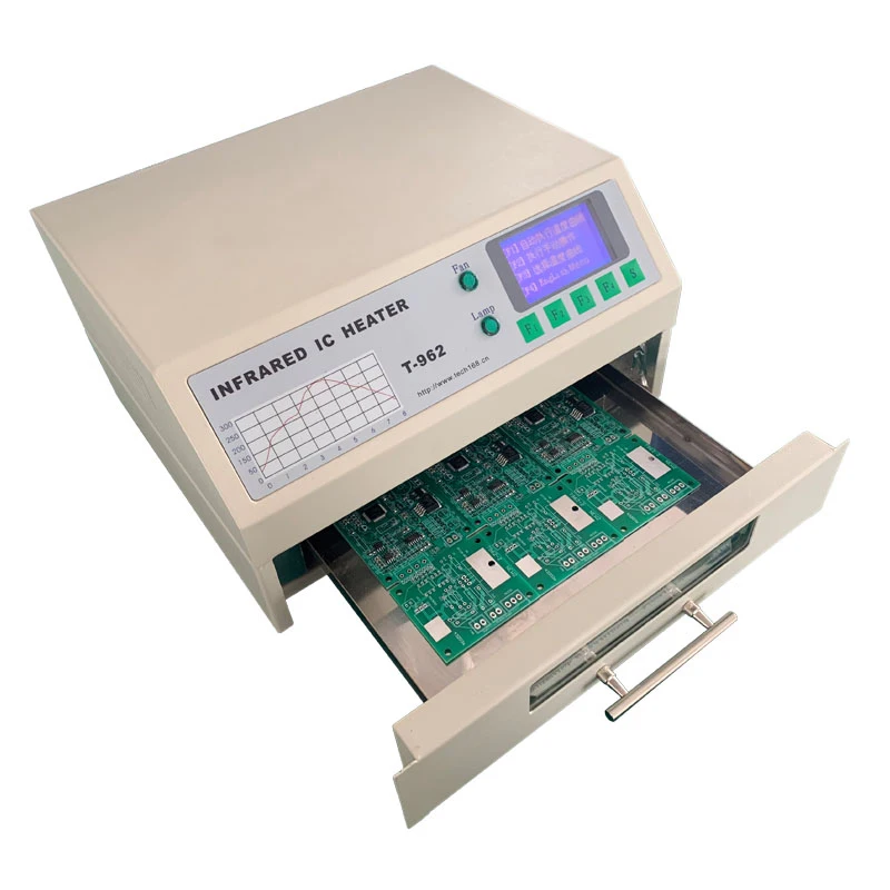 High quality LED SMT SMD Machine Reflow Solder Reflow Oven Welding Machin  T-937S