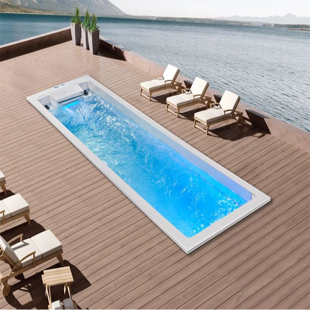 Commercial Water Park Equipment Outdoor Fiberglass Swimming Pool for Clubs and Amusement Parks for the Home or Business