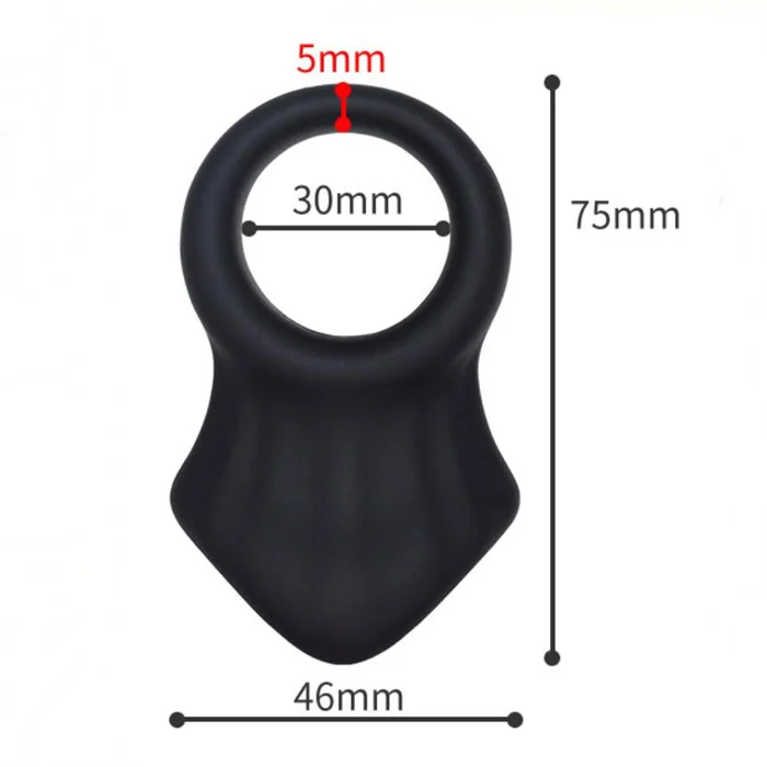 New Design Adult Men's Silicone Dick Ring Sex Toys Delay Ring For Enhanced Performance_voghion.com