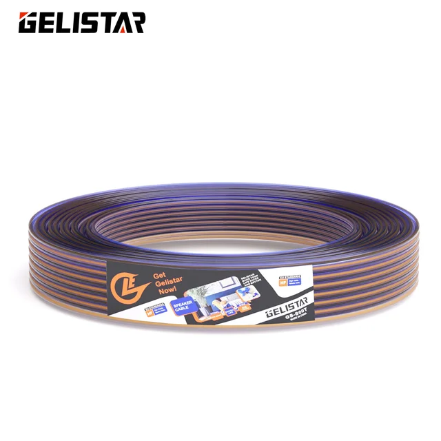 Cable Manufacturers Gelistar Speaker Cable 800t/55M Audio Speaker Cable Wire