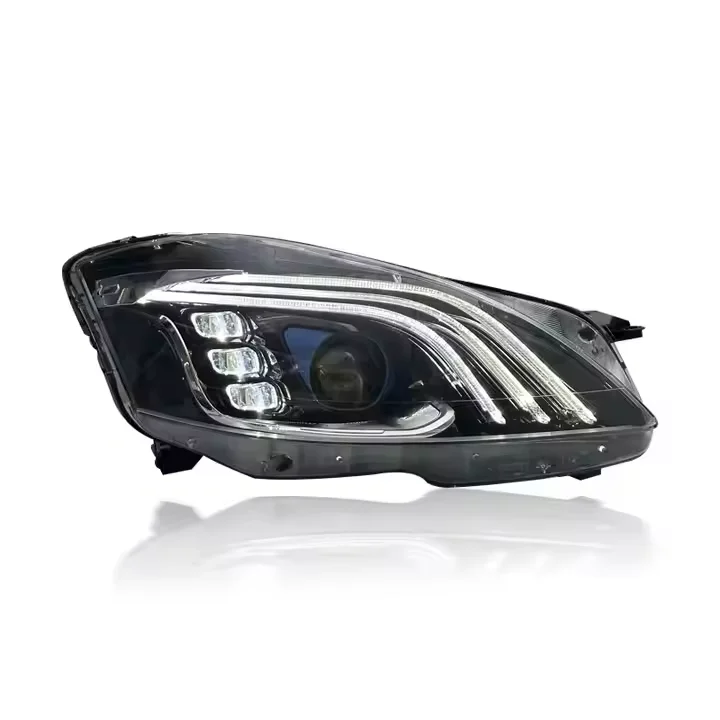 SJCカーアクセサリーメルセデスベンツSクラスW221 LEDヘッドライト