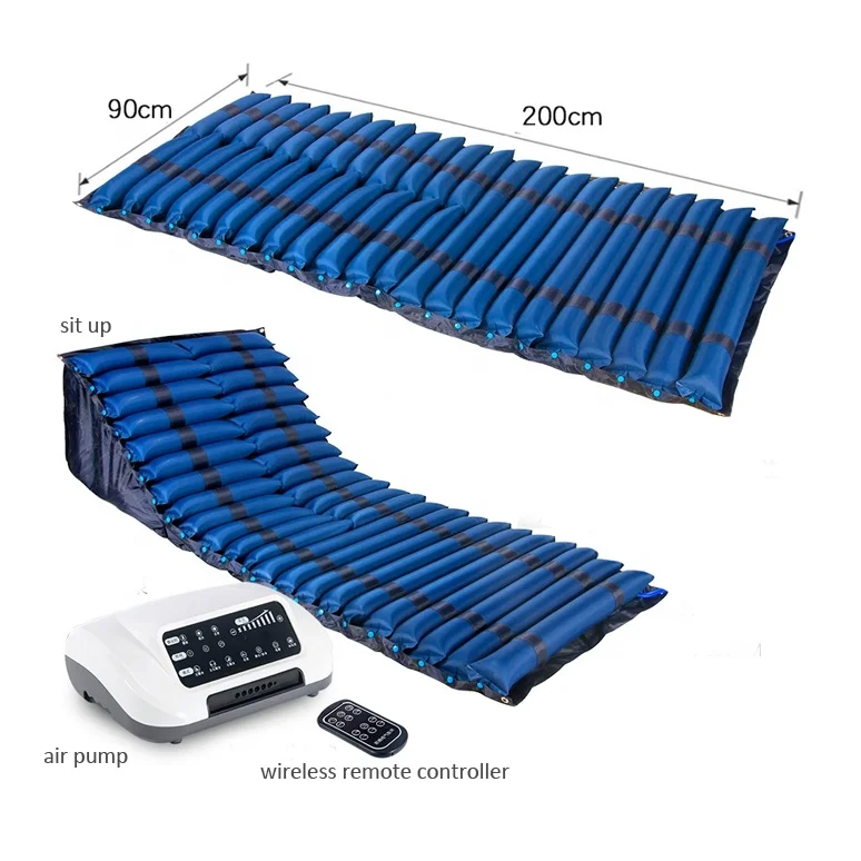 Tubular Alternating Airflow Pressure Relief Pad Anti Bedsore Mattress for Hospital Bed