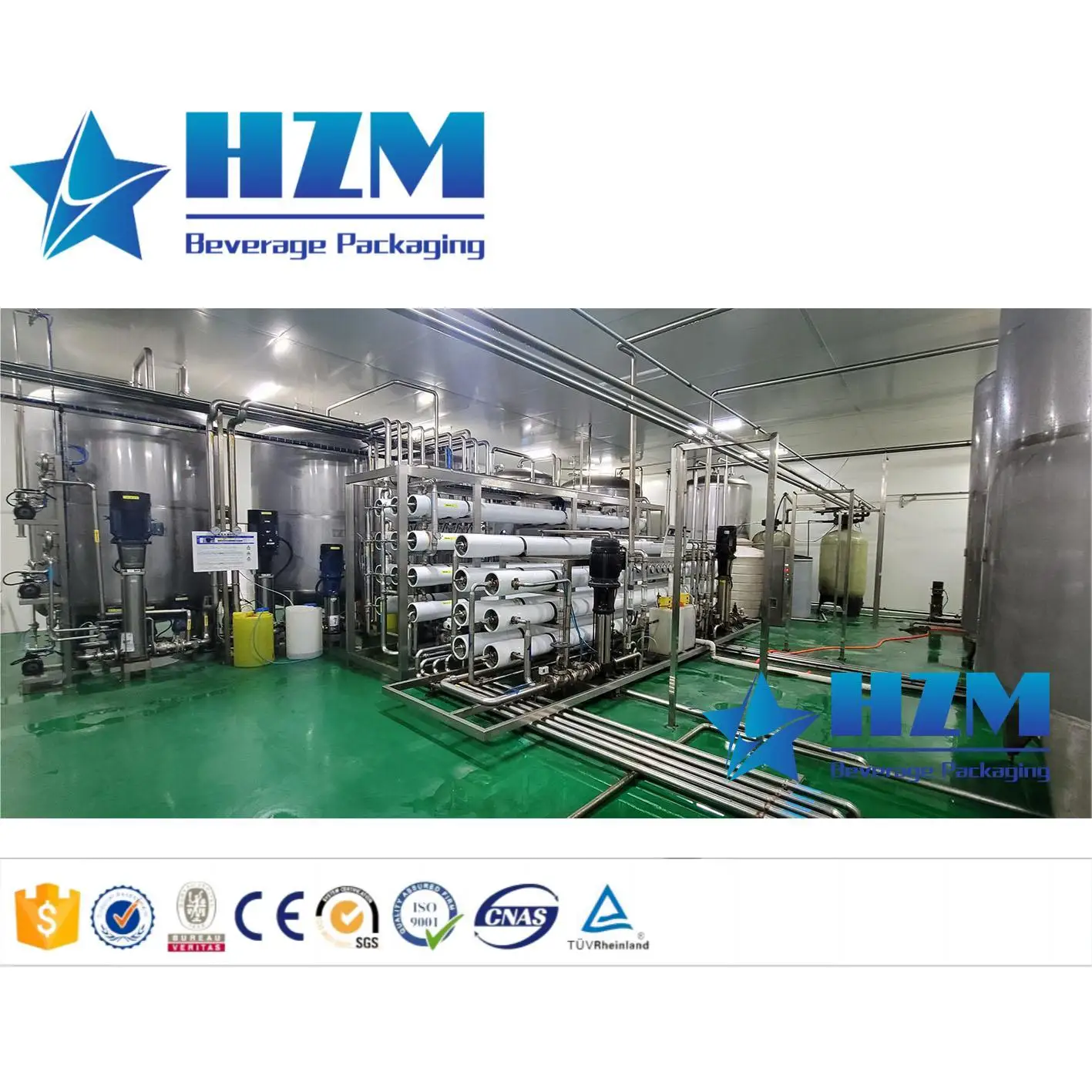 Całkowicie automatyczny zakład butelkowania wody mineralnej Cena Całkowita linia produkcyjna wody butelkowanej do sprzedaży z opakowaniem 6