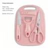 Juego de 4 piezas rosa