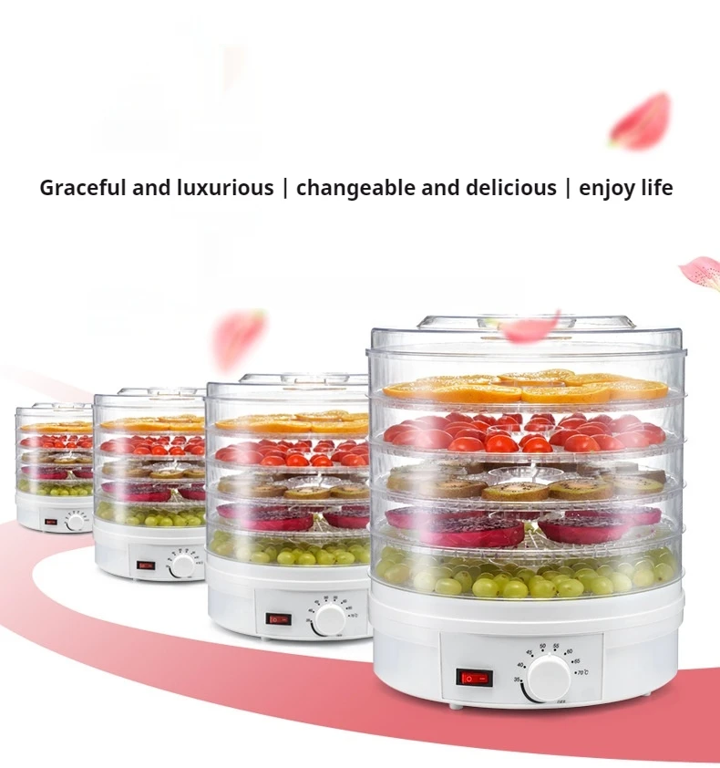 Household Dehydrator Machine for Food Electric Food Dehydrator Kitchen Fruit Dryer Vegetable Dehydration Machine